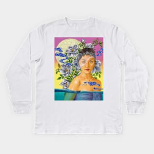 Moon River Kids Long Sleeve T-Shirt